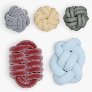 3D Knot Pillows