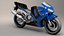 3D pack 5 sports bikes model