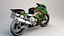 3D pack 5 sports bikes model