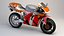 3D pack 5 sports bikes model