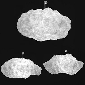 cloud lamp lights 3d model