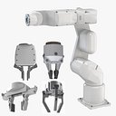 Robotic Arm 6 with Set of Grippers