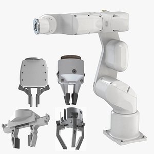 Robotic Arm 6 with Set of Grippers