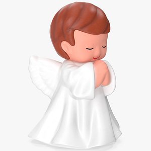 Christmas Angel Figurine 3 3D model
