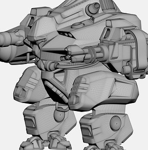 3D mech robot