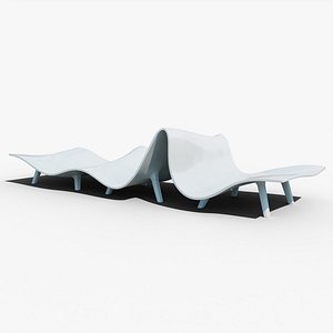 KORE Urban Bench  by Michele Slaviero  Architectural HPC Velluto Concrete