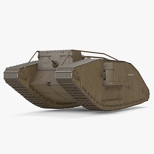 Tank MK 4 Female Rigged