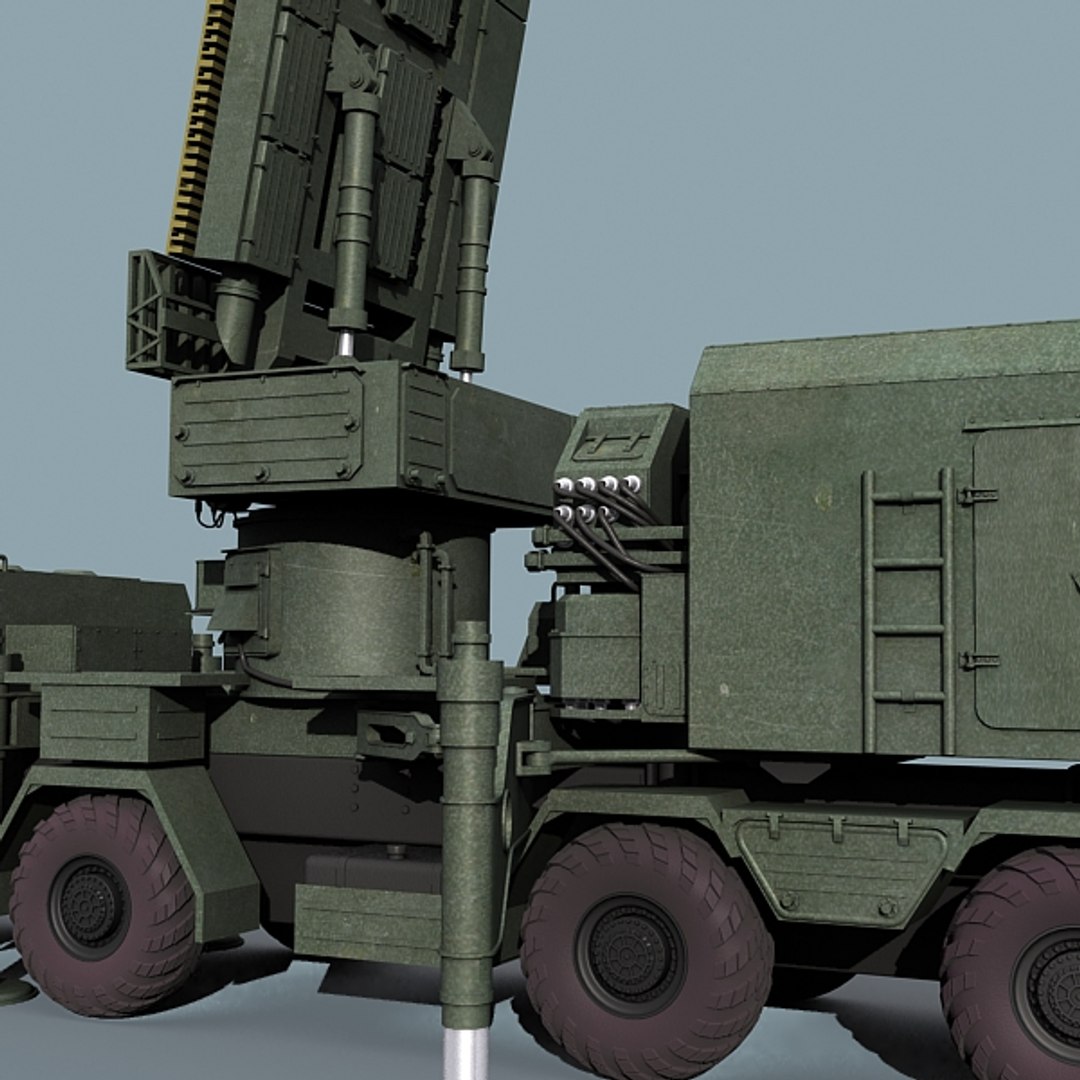 96l6e Radar 3d Model