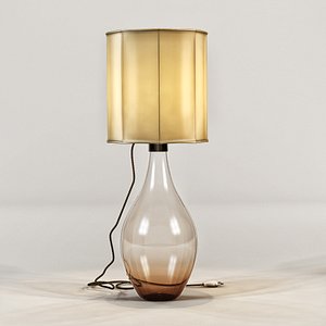 ochre - cherub lamp obj