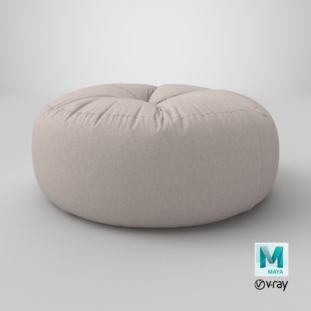 Bean bag chair 3D model https://p.turbosquid.com/ts-thumb/ln/vUORmp/li/stemcell_maya_vray_render/png/1784497881/1920x1080/fit_q87/5b0ad4786f0b39bc37ecebb6a93f3a472afbbe77/stemcell_maya_vray_render.jpg