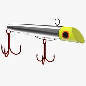 Fishing Gotcha Lure Silver