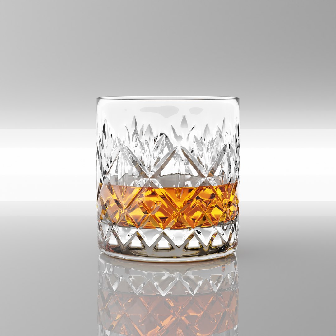 3D Whisky Glass Model - TurboSquid 2130460