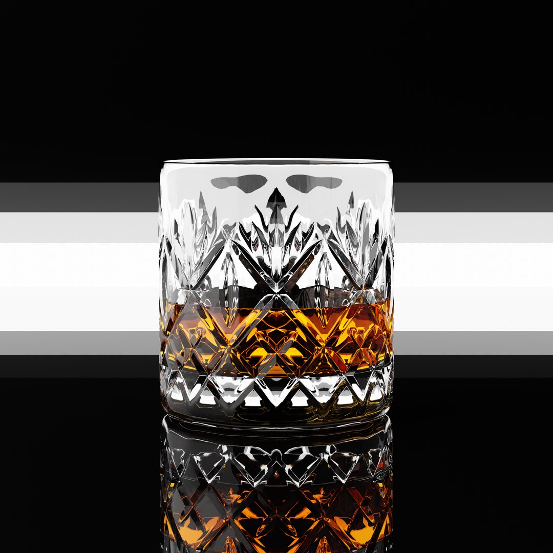 3D Whisky Glass Model - TurboSquid 2130460