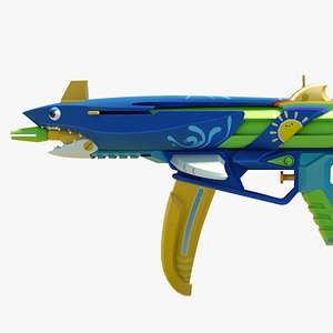 Shark Gun 3D model