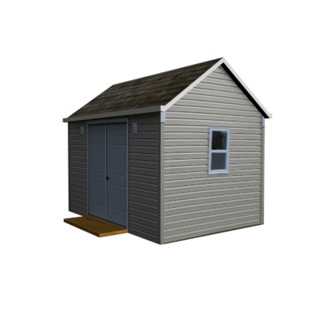 3d House Sheds Model