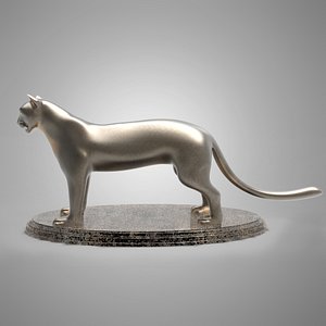 3d model of tiger antiques