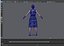 PERSONAGGIO donna con vestito vestito