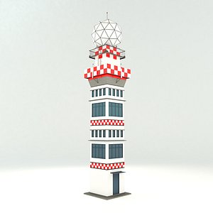 3D weather radar tower