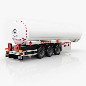 Tanker Trailer 3D