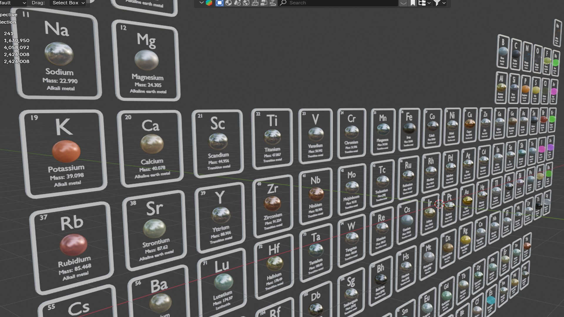 Periodic Table 3D Model Complete Chemistry Elements Educational 3D model https://p.turbosquid.com/ts-thumb/lo/HKYAeV/3J/render4/png/1775189603/1920x1080/fit_q87/4affe49d82acb77b36228be98b6e692978904eae/render4.jpg