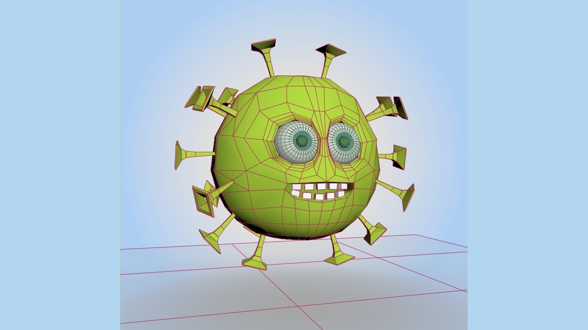 Virus 3D Model - TurboSquid 2009320