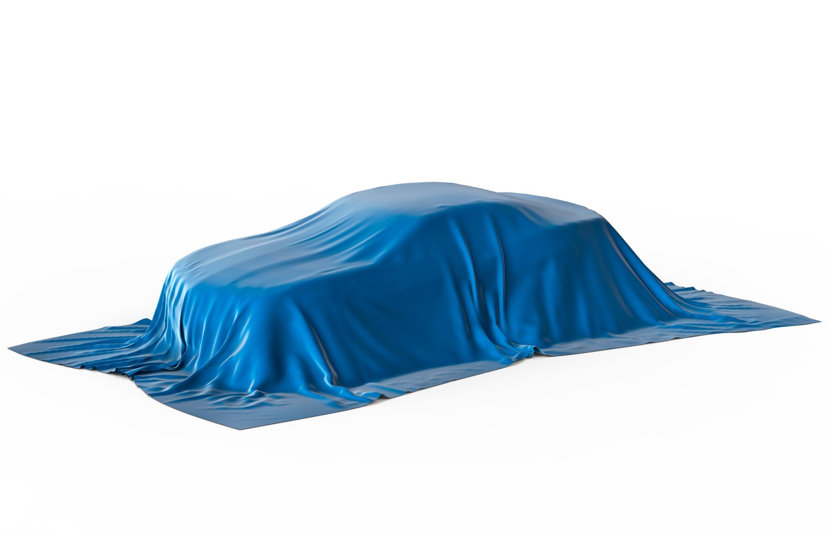 Car covered cloth 3D model - TurboSquid 1493065