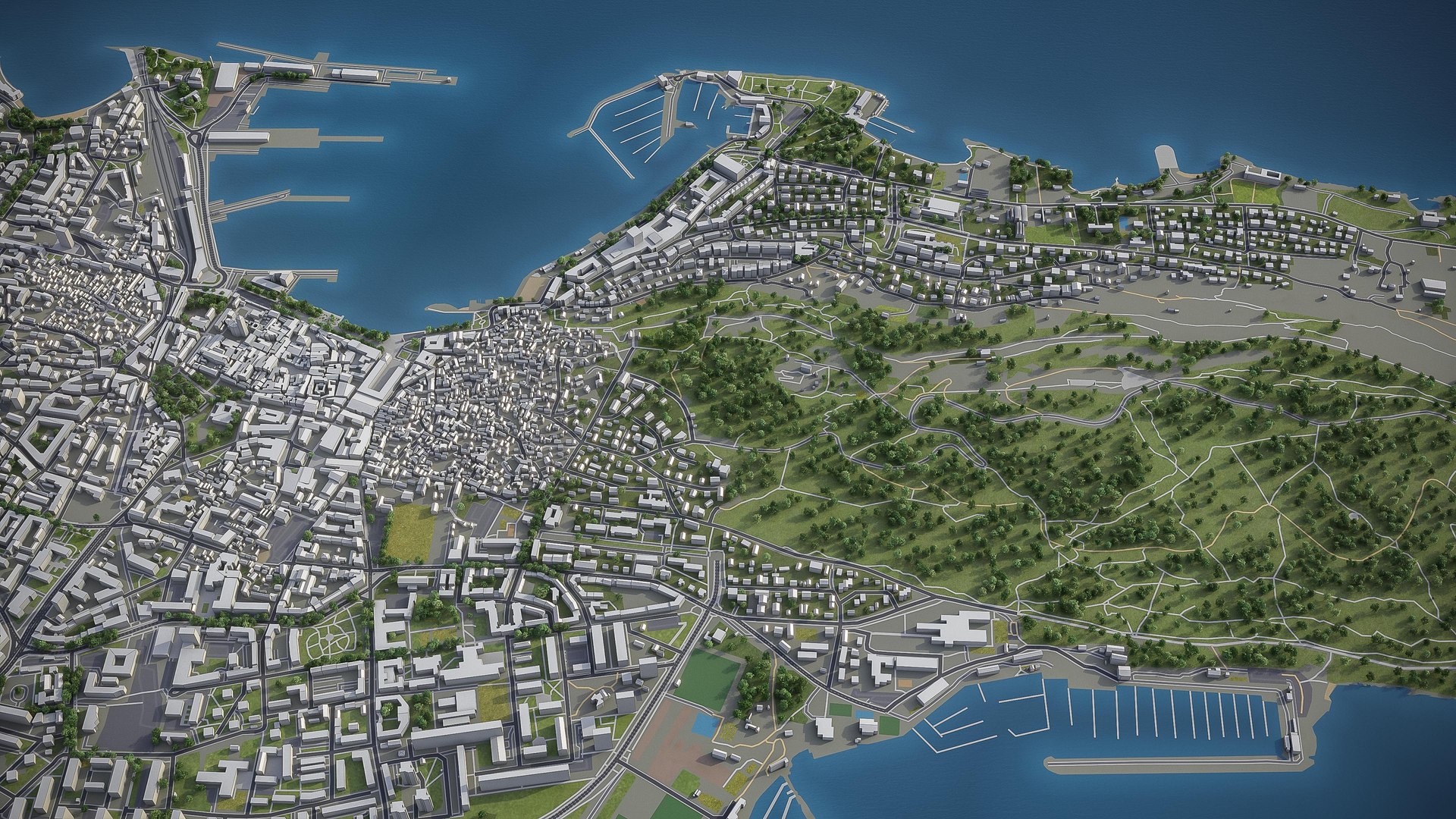 Split Surrounding - 3D - TurboSquid 1501162