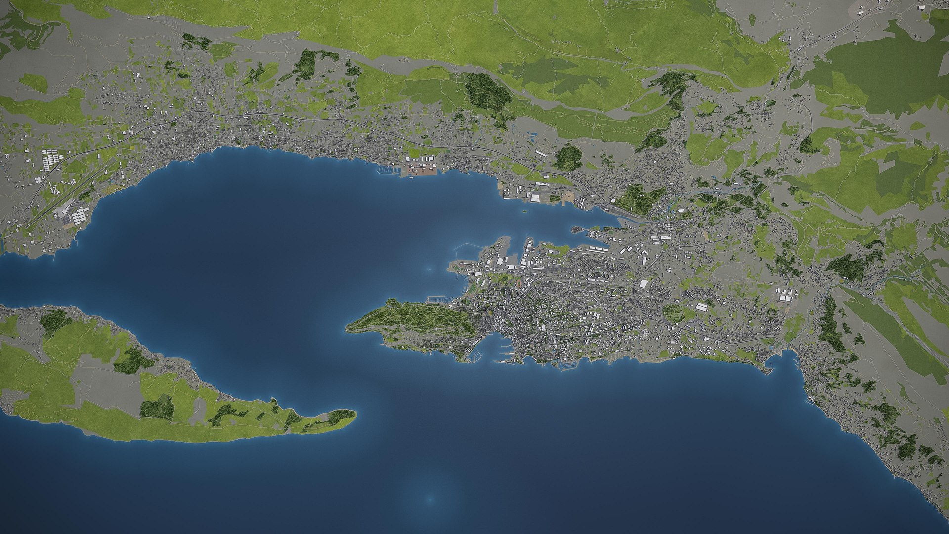 Split Surrounding - 3D - TurboSquid 1501162