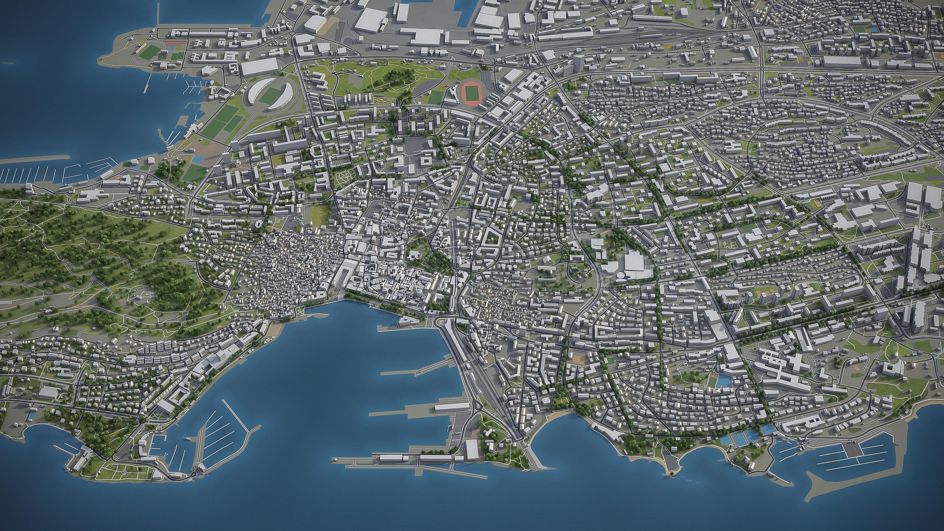 Split Surrounding - 3D - TurboSquid 1501162