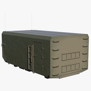 3D radar cabin model