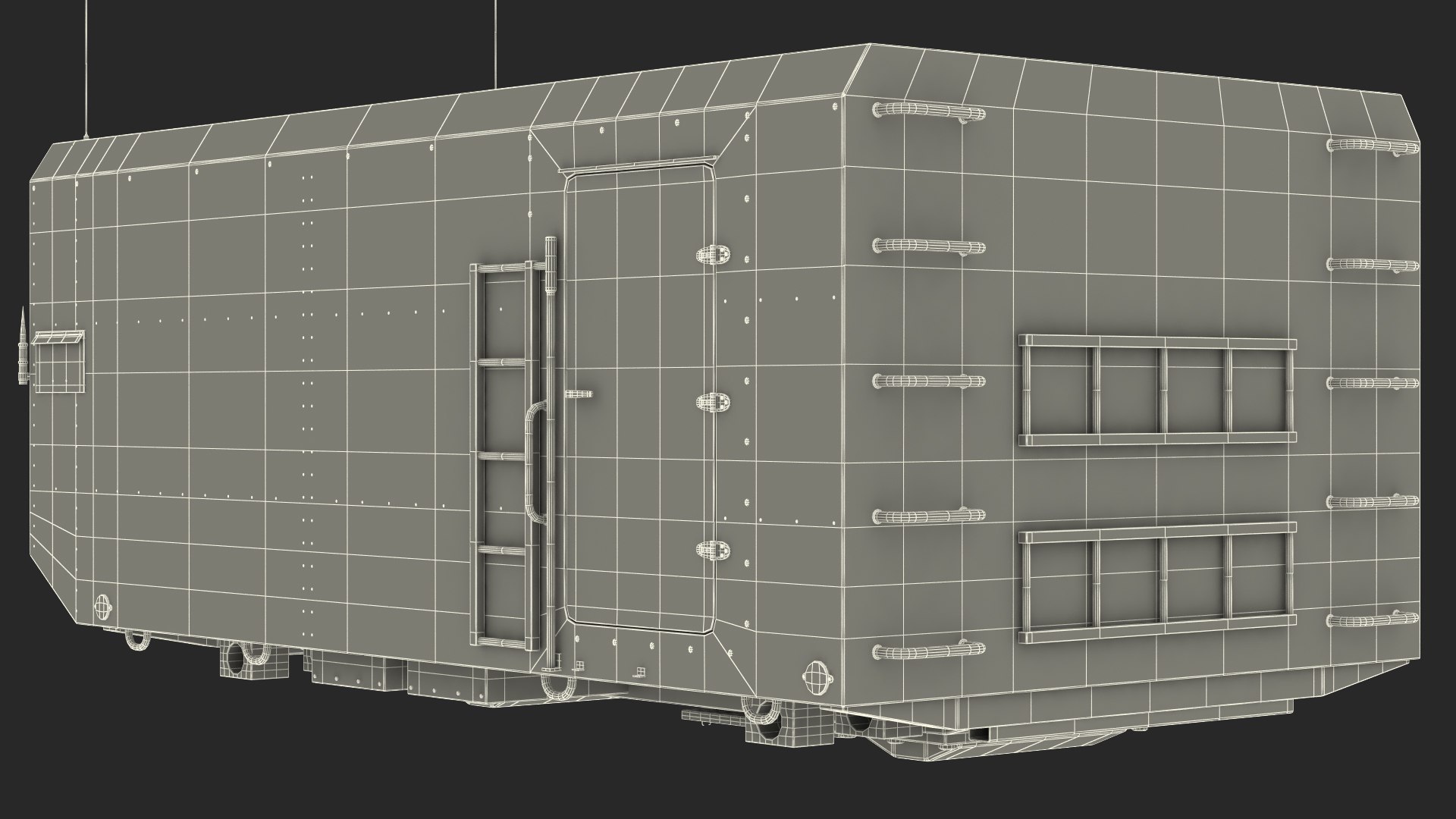 3D Radar Cabin Model - TurboSquid 1586231