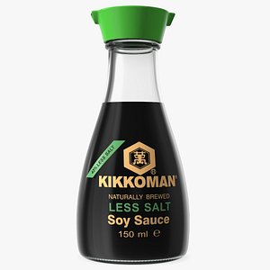 Soy Sauce Kikkoman Less Salt