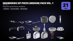 Engineering Set Pieces medium Pack Vol 1
