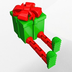 GiftBox Cute Flexi Articulated 3D