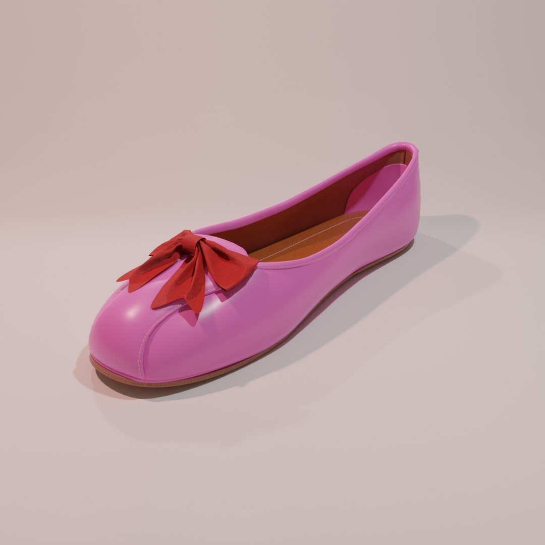 modelo 3d Flat Shoes - TurboSquid 1962136