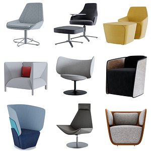 Set of Chairs 3D