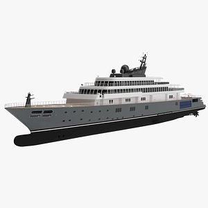 3D Zora Yacht model