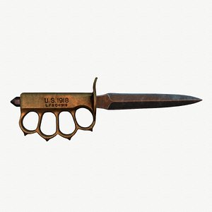 3D US Mark I Trench Knife