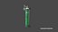 Oxygen gas tank Low-poly