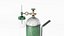Oxygen gas tank Low-poly