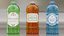 Botellas de plástico genéricas