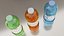Botellas de plástico genéricas