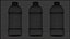 Botellas de plástico genéricas