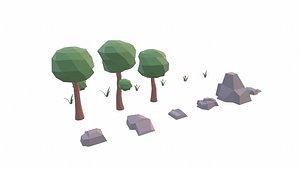 forest pack 3D model