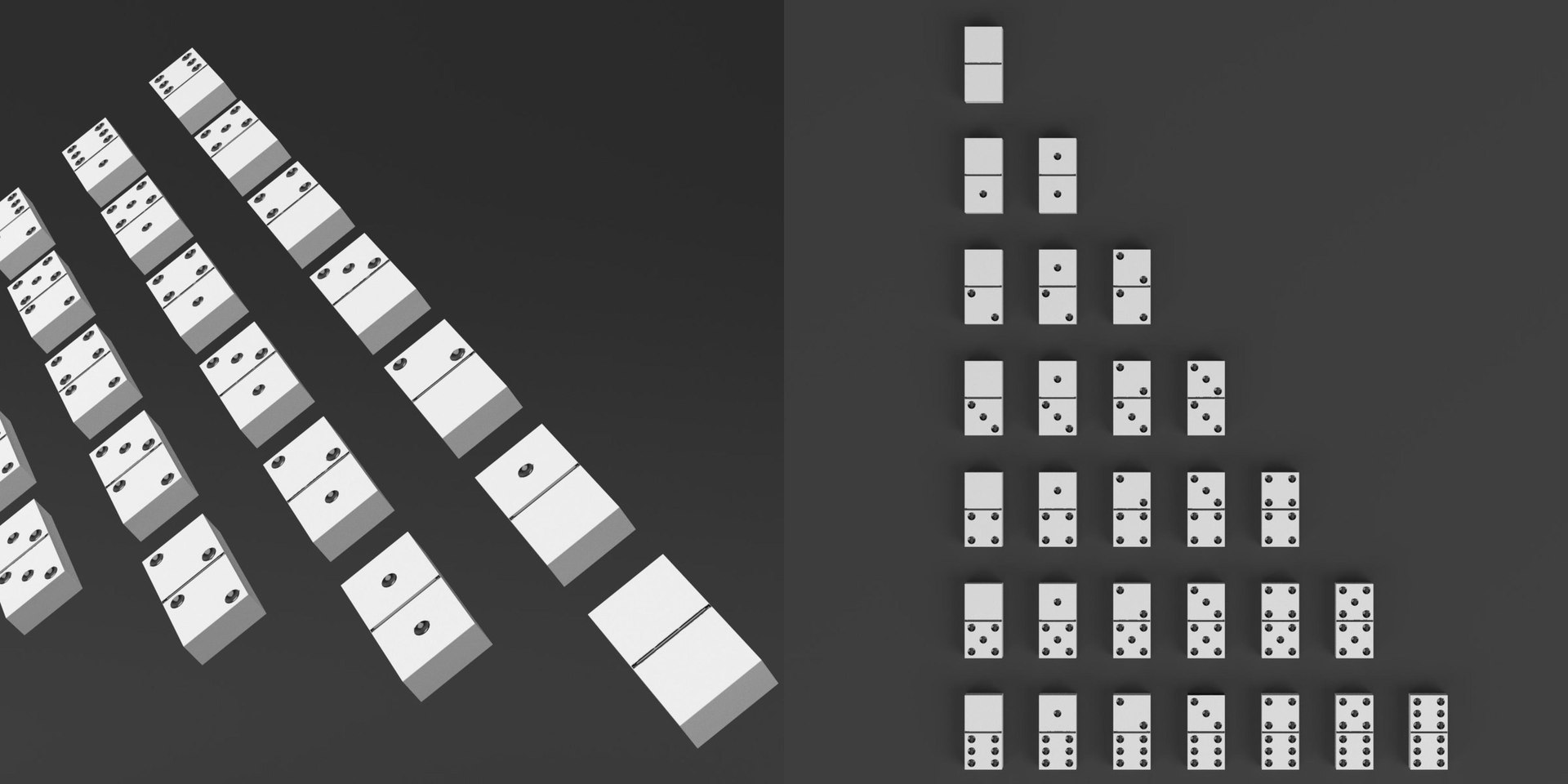 Domino set 3D - TurboSquid 1472867