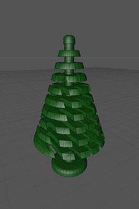 lego tree 3d model