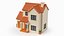 Cartoonish House Low Poly 3D Bundle 01