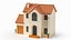 Cartoonish House Low Poly 3D Bundle 01