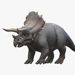 3D model dinosaur extinct