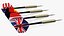 International Flag Themed Darts Set 3D model